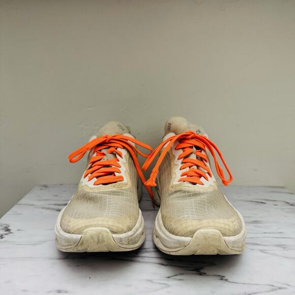 Brandblack Kite Racer Sneakers White And Orange Mens Size 6.5 - Picture 2 of 10